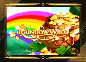 Rainbow Wilds Slot Logo