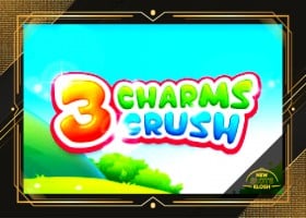 3 Charms Crush Slot Logo