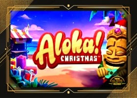 Aloha! Christmas Slot Logo