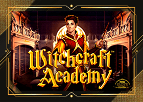Witchcraft Academy Slot Logo