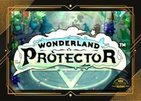 Wonderland Protector Slot Logo
