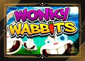 Wonky Wabbits Slot Logo