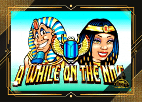 A While on the Nile Slot Logo
