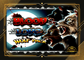Blood Lore Wolf Pack Slot Logo
