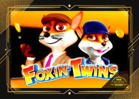 Foxin’ Twins Slot Logo