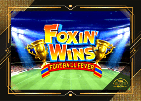 Foxin’ Wins Football Fever Slot Logo