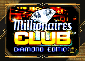 Millionaires Club Diamond Edition Slot Logo