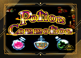 Potion Commotion Slot Logo