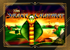 The Snake Charmer Slot Logo