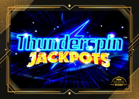 Thunderspin Jackpots Slot Logo