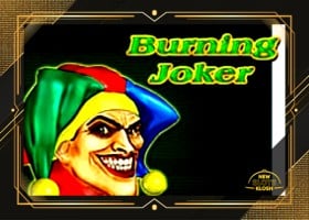 Burning Joker Slot Logo