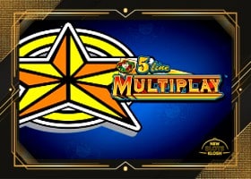 5 Line Multiplay Slot Logo