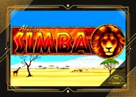 African Simba Slot Logo