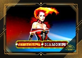 Amazon’s Diamonds Slot Logo
