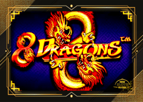 8 Dragons Slot Logo