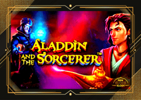 Aladdin and the Sorcerer Slot Logo
