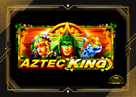 Aztec King Slot Logo