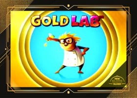 Gold Lab Slot Logo