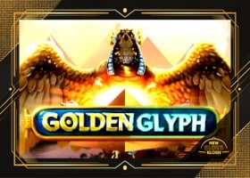 Golden Glyph Slot Logo