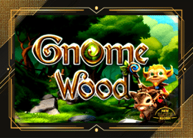 Gnome Wood Slot Logo