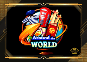 Around the World Slot Logo