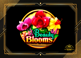 Beauty Blooms Slot Logo