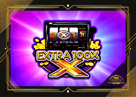 Extra 100X Slot Logo