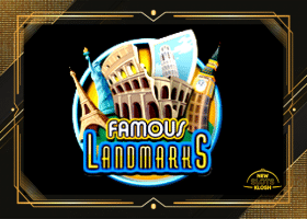 Famous Landmarks Slot Logo