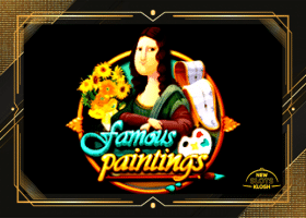 Famous Paintings Slot Logo