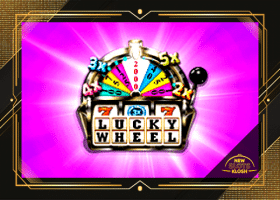 Lucky Wheel Slot Logo