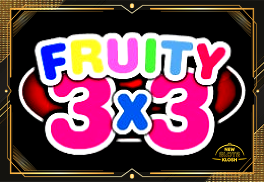 Fruity 3 x 3 Slot Logo