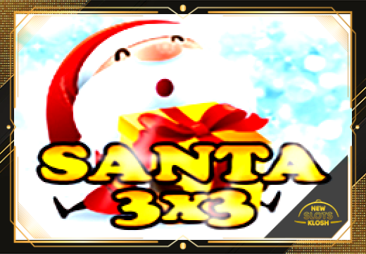 Santa 3×3 Slot Logo
