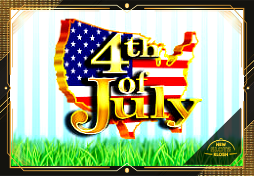 4th of July Slot Logo