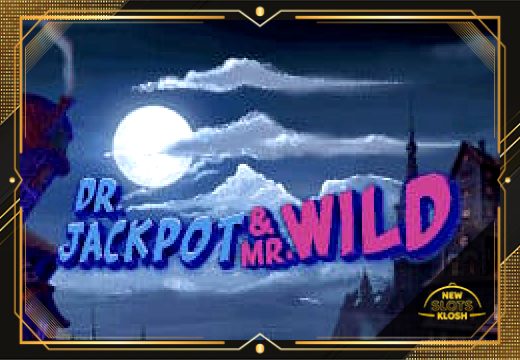 Dr. Jackpot & Mr. Wild Slot Logo