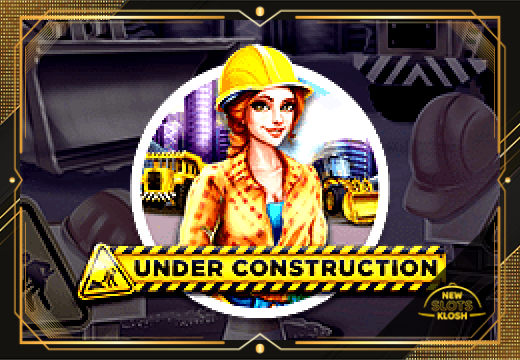 Under Construction Slot Logo