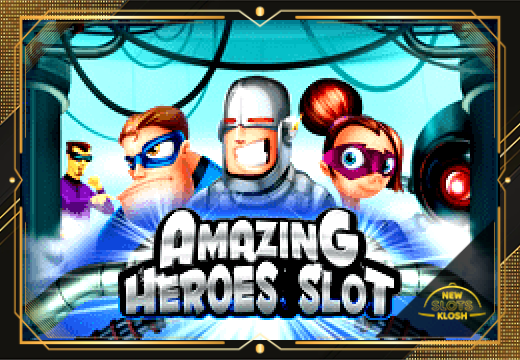 Amazing Heroes Slot Logo