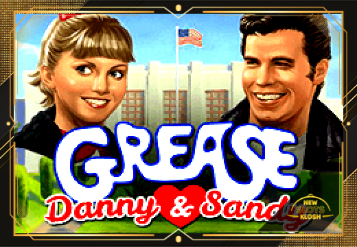 Grease Danny & Sandy Slot Logo