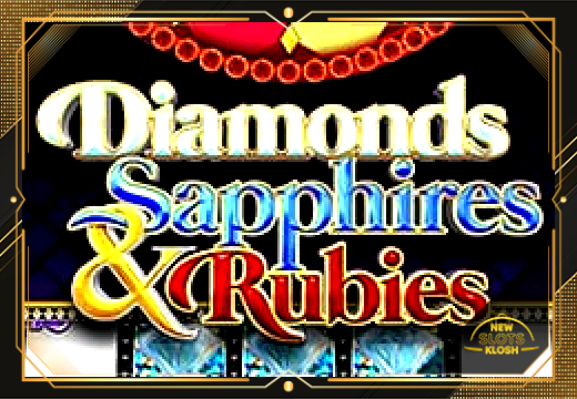 Diamonds, Sapphires & Rubies Slot Logo