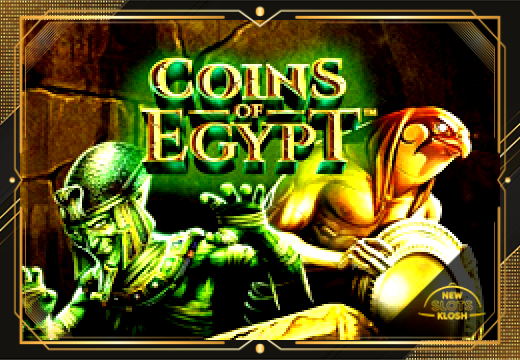 The Coins of Egypt Slot Logo